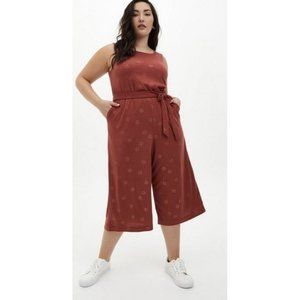 NWT TORRID TEXTURED STAR JUMPSUIT 6x 30w